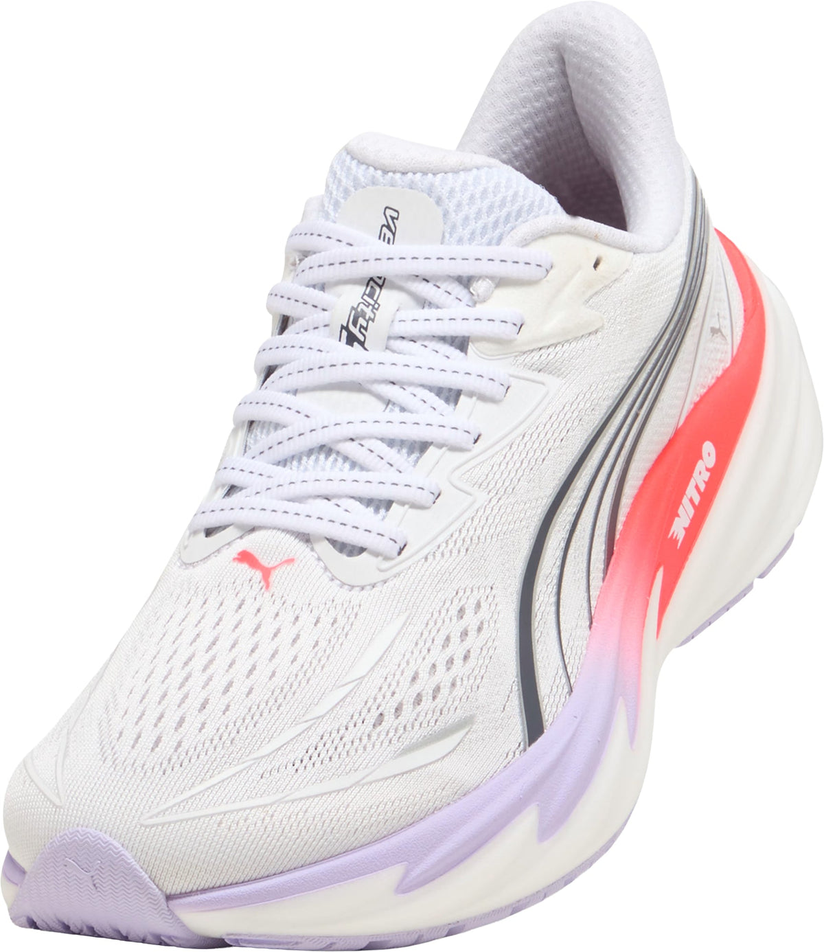 Puma Velocity Nitro 5 Women's Running Shoes - White - View 4