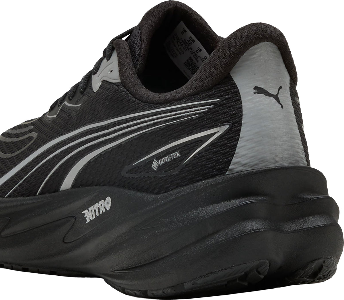 Puma Velocity Nitro 5 GORE-TEX Men's Running Shoes - Black - View 6