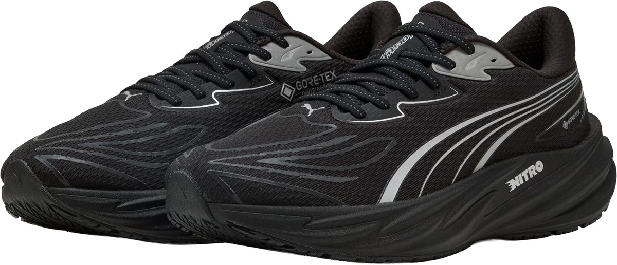 Puma Velocity Nitro 5 GORE-TEX Men's Running Shoes - Black - View 5