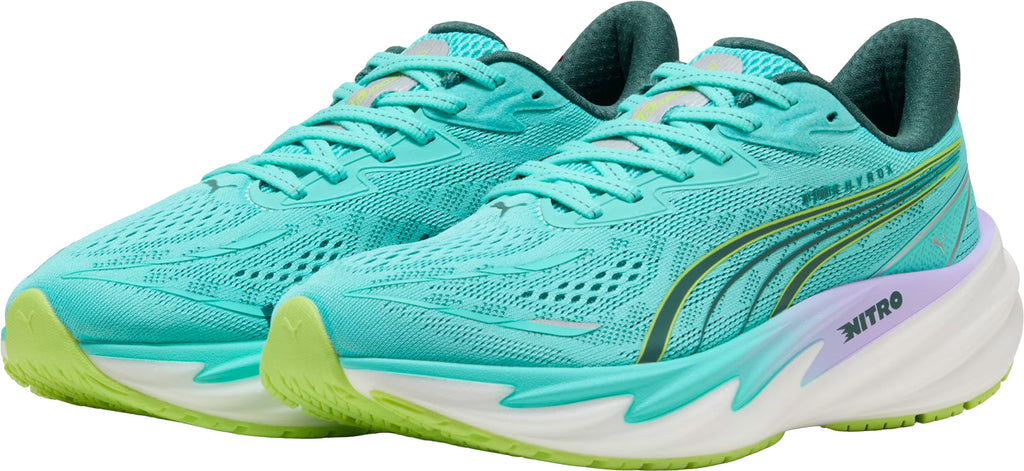 Puma Velocity Nitro 5 HYROX Women's Running Shoes - Green - View 5