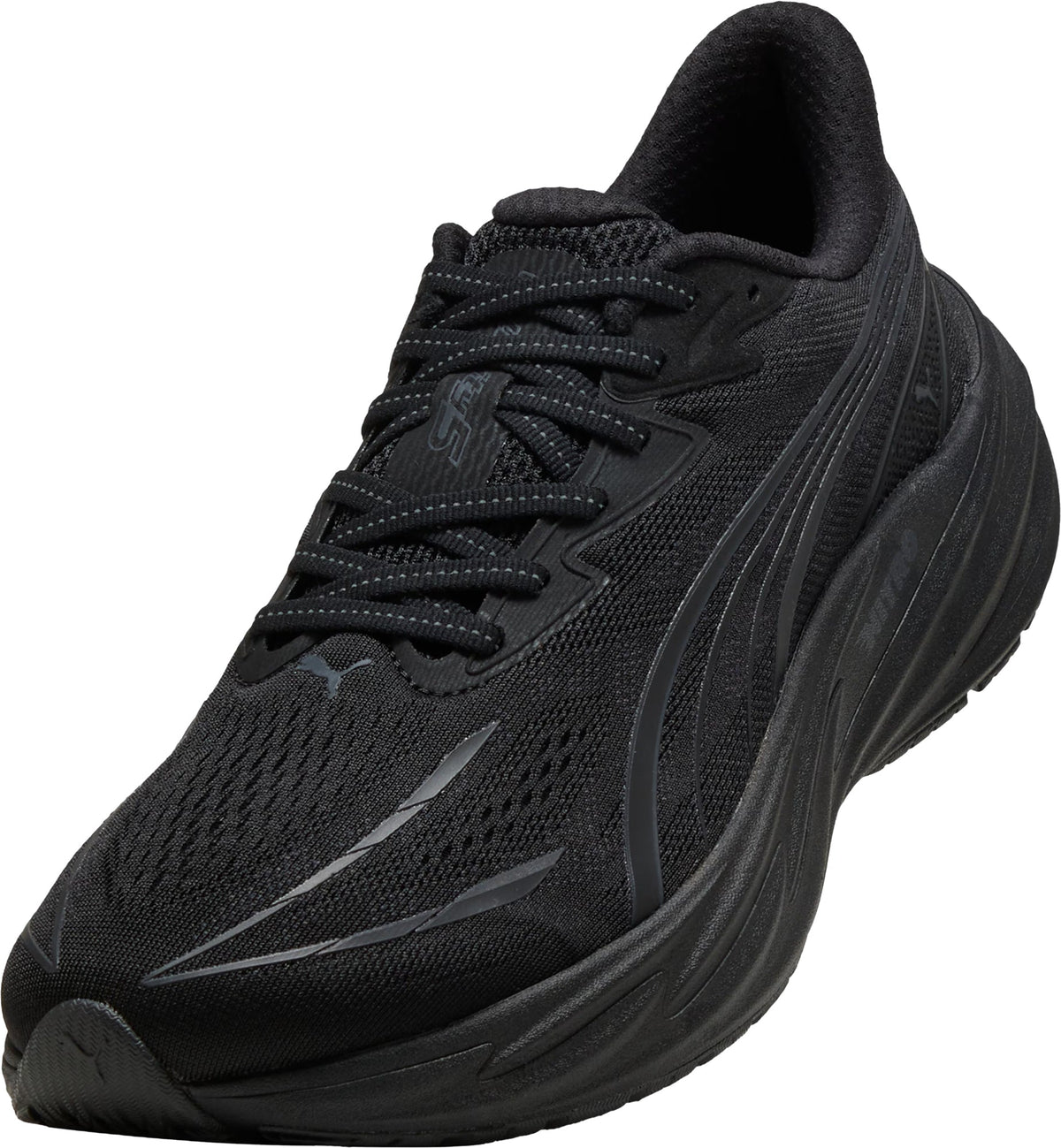 Puma Velocity Nitro 5 WIDE FIT Men's Running Shoes - Black - View 7