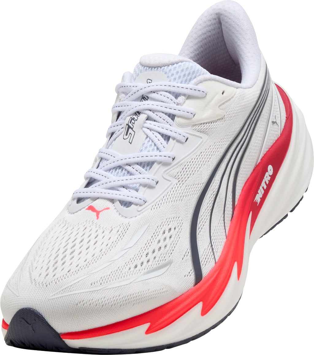 Puma Velocity Nitro 5 WIDE FIT Men's Running Shoes - White - View 7