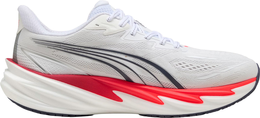 Puma Velocity Nitro 5 WIDE FIT Men's Running Shoes - White - View 3