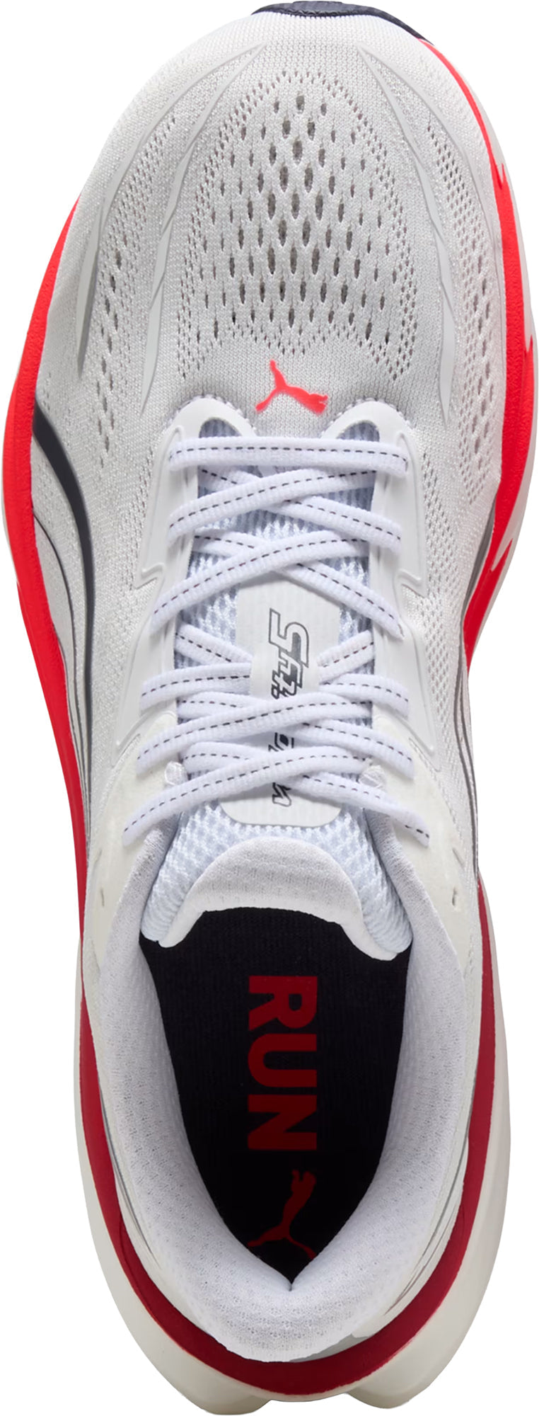 Puma Velocity Nitro 5 WIDE FIT Men's Running Shoes - White - View 4