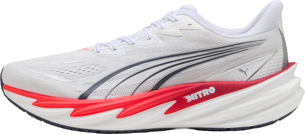 Puma Velocity Nitro 5 WIDE FIT Men's Running Shoes - White - View 1