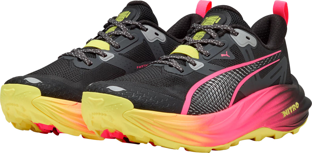 Puma Voyage Nitro 4 Women's Trail Running Shoes - Black - View 5