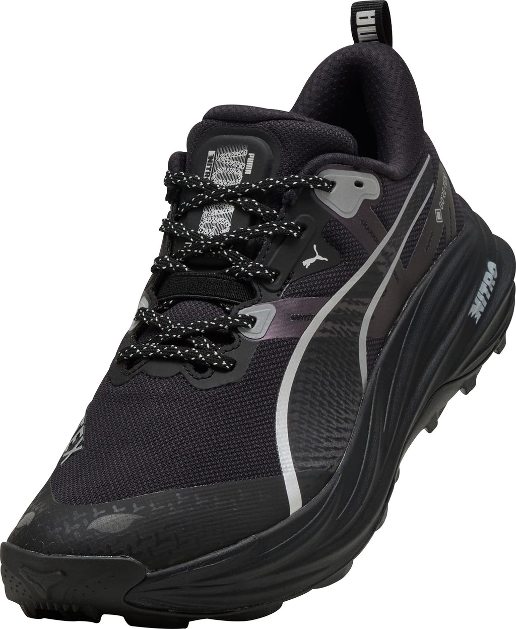Puma Voyage Nitro 4 GORE-TEX Men's Trail Running Shoes - Black - View 7