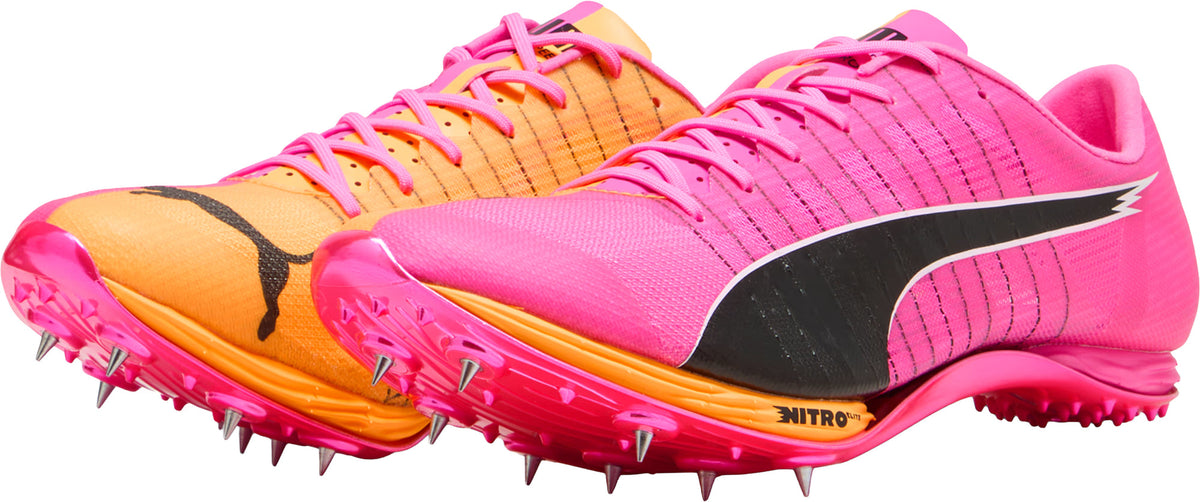 Puma evoSpeed 400 Nitro Elite 2 Running Spikes - Pink - View 5