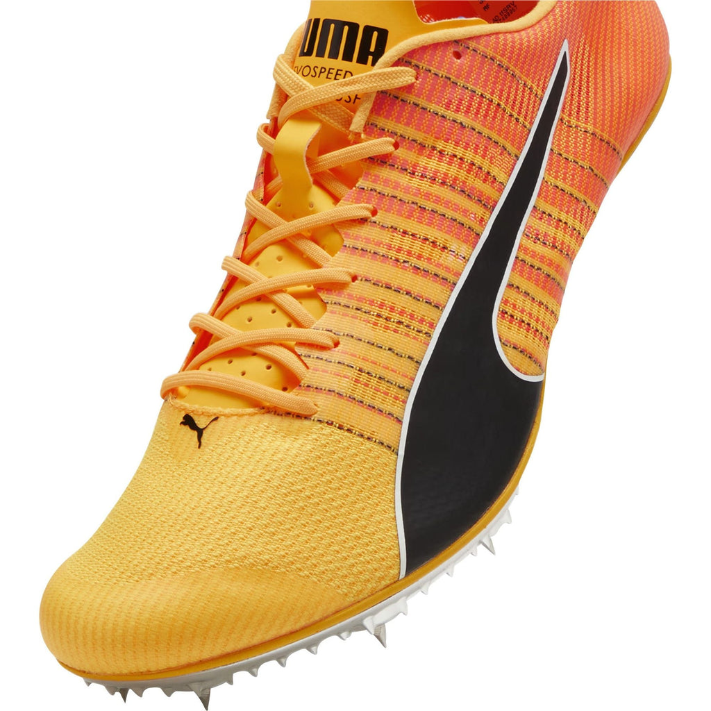 Puma evoSpeed Brush 6 Running Spikes - Orange - View 7
