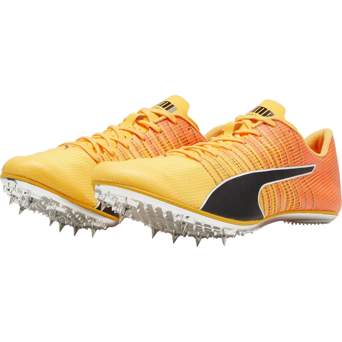 Puma evoSpeed Brush 6 Running Spikes - Orange - View 5