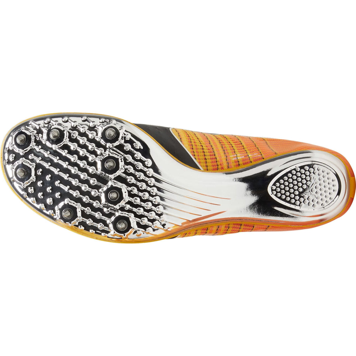 Puma evoSpeed Brush 6 Running Spikes - Orange - View 2