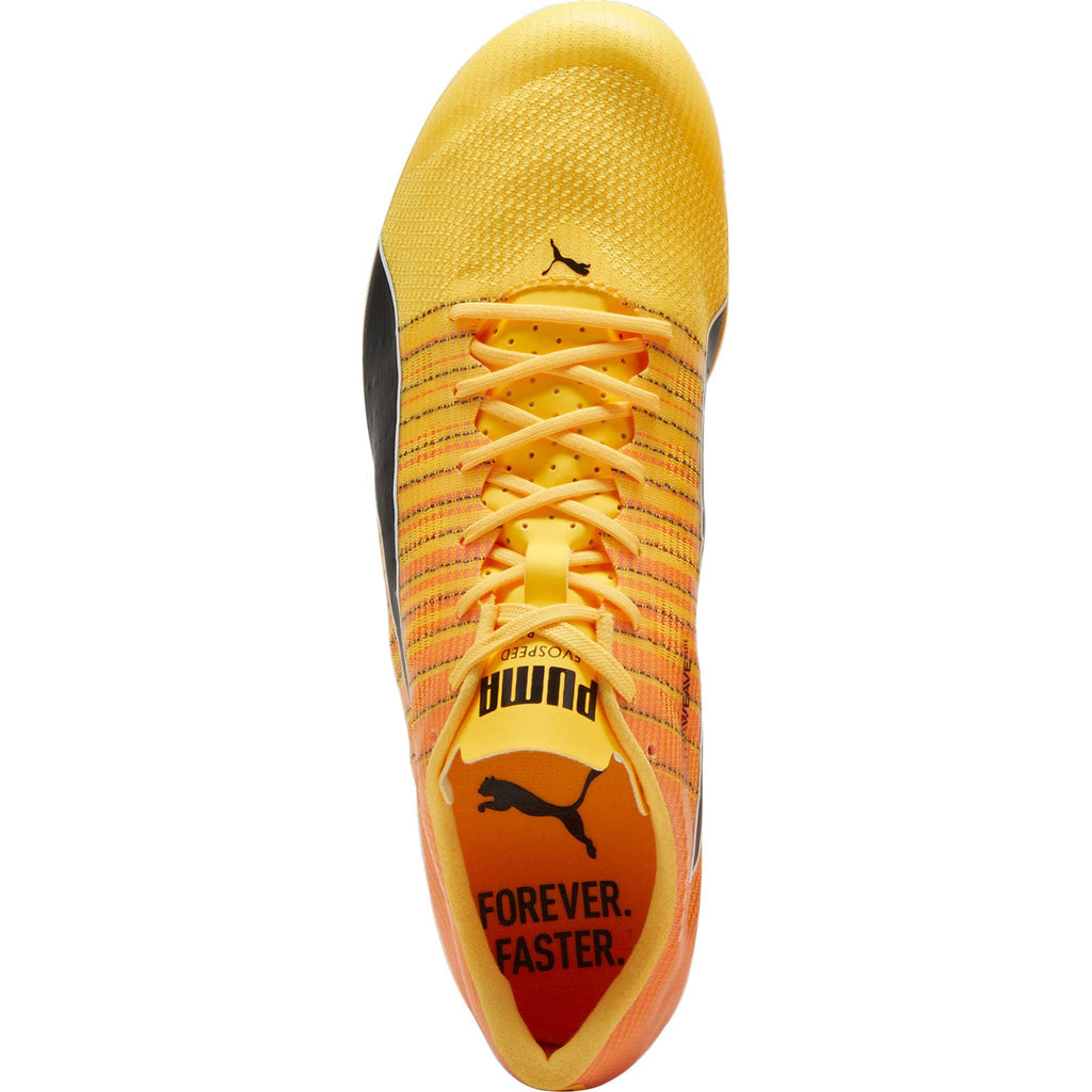Puma evoSpeed Brush 6 Running Spikes - Orange - View 4