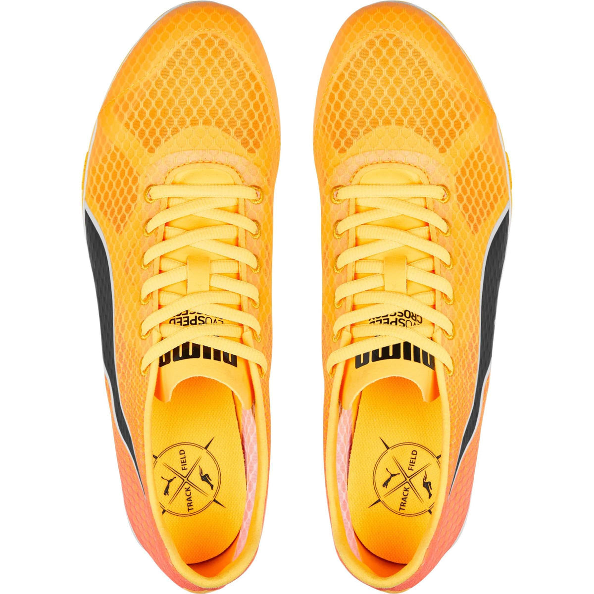 Puma evoSpeed CrossFox 4 Cross Country Spikes - Orange - View 4