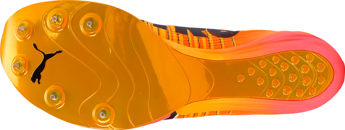 Puma evoSpeed Forte Nitro Elite Running Spikes - Orange - View 2