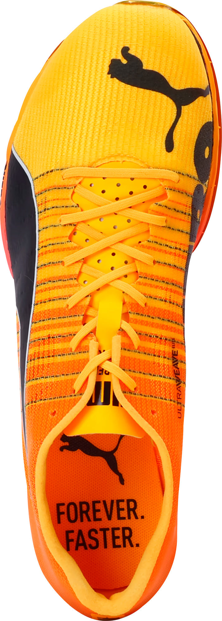 Puma evoSpeed Forte Nitro Elite Running Spikes - Orange - View 4