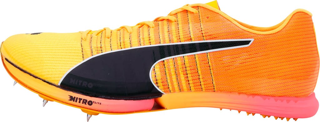 Puma evoSpeed Forte Nitro Elite Running Spikes - Orange - View 1