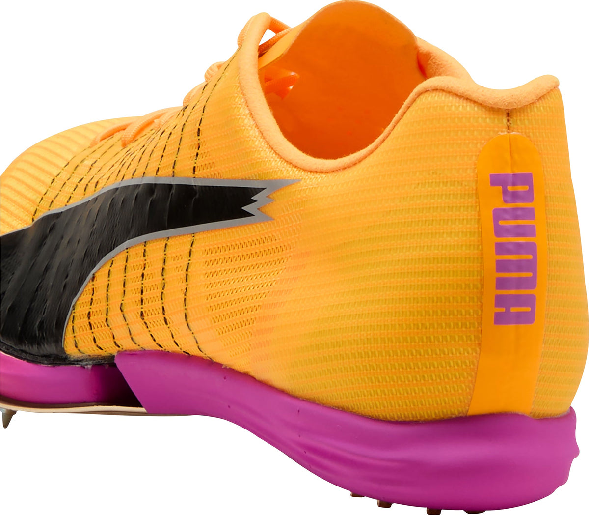 Puma evoSpeed Forte Nitro Elite Running Spikes - Orange - View 6