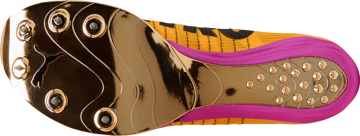 Puma evoSpeed Forte Nitro Elite Running Spikes - Orange - View 2