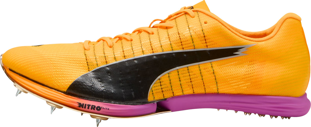 Puma evoSpeed Forte Nitro Elite Running Spikes - Orange - View 1