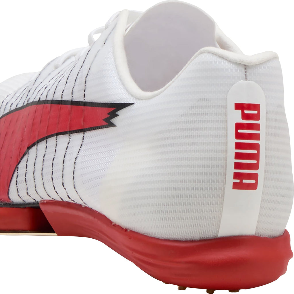 Puma evoSpeed Forte Nitro Elite Running Spikes - White - View 6