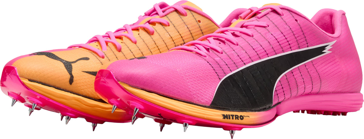 Puma evoSpeed Forte Nitro Elite Running Spikes - Pink - View 5
