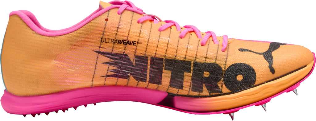 Puma evoSpeed Forte Nitro Elite Running Spikes - Pink - View 3