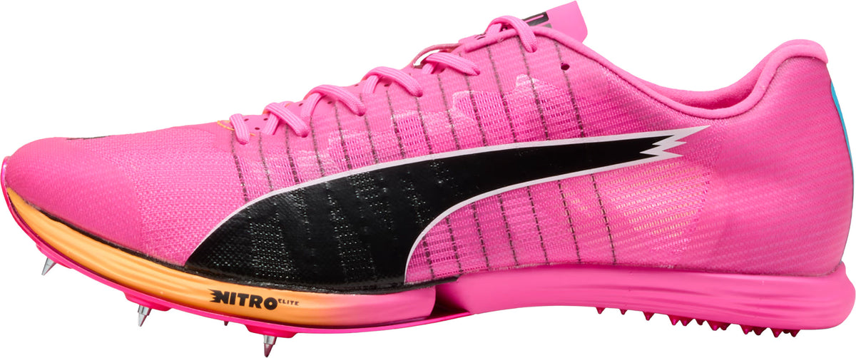 Puma evoSpeed Forte Nitro Elite Running Spikes - Pink - View 1