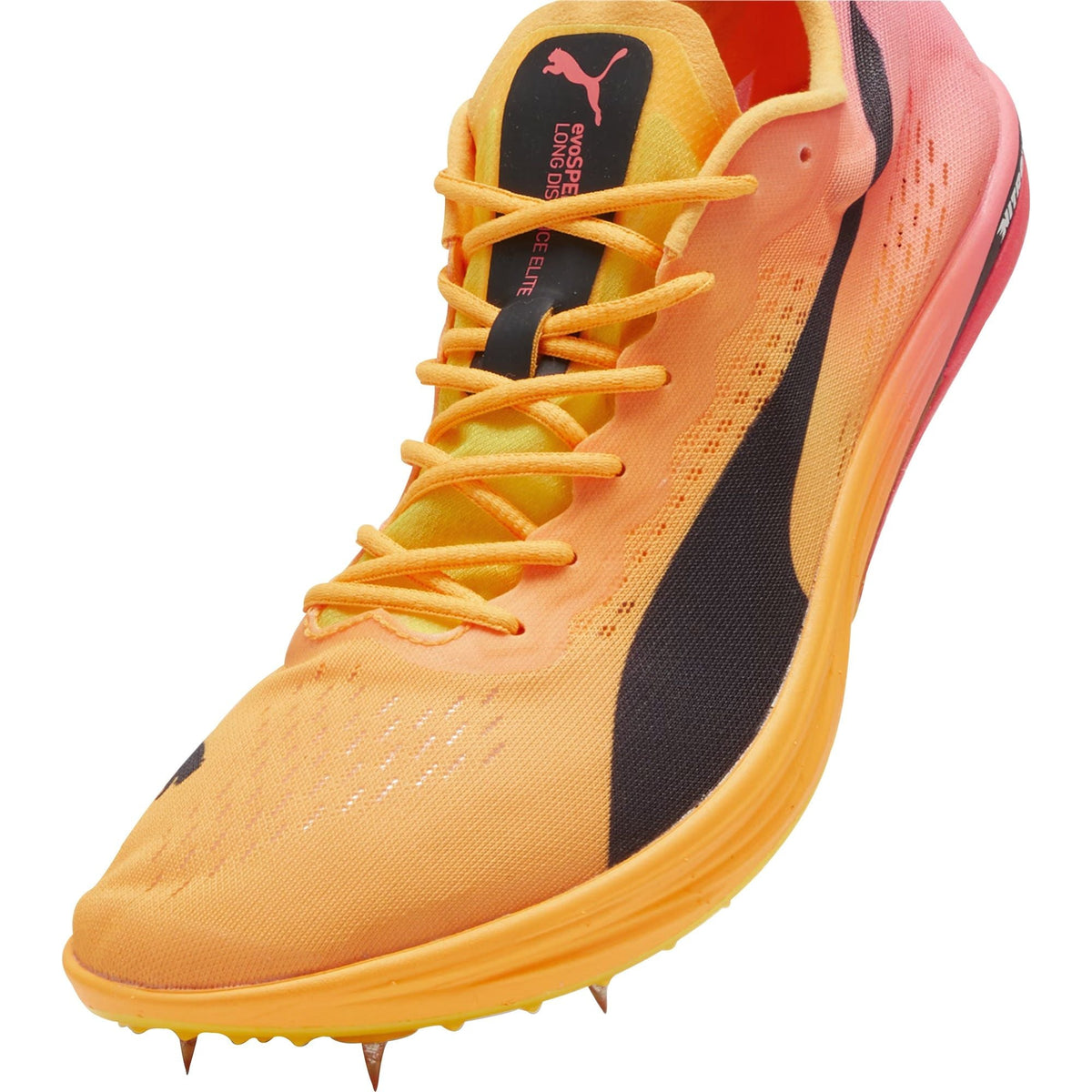 Puma evoSpeed Long Distance Nitro Elite 2 Running Spikes - Orange - View 6
