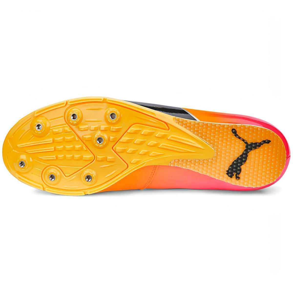 Puma evoSpeed Long Jump 10 Field Event Spikes - Orange - View 2