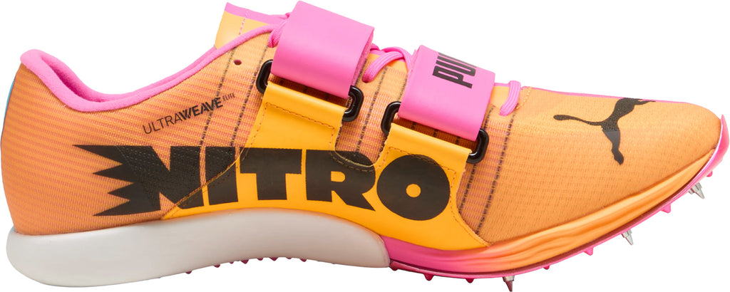 Puma evoSpeed Nitro Elite Triple Jump Field Event Spikes - Pink - View 3