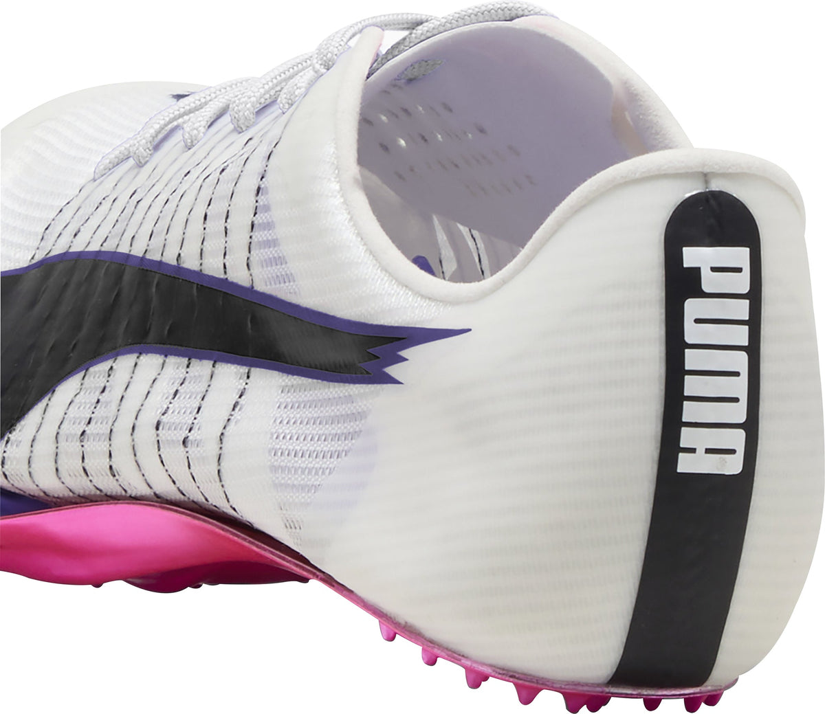 Puma evoSpeed Sprint Nitro Elite 2 Running Spikes - White - View 6