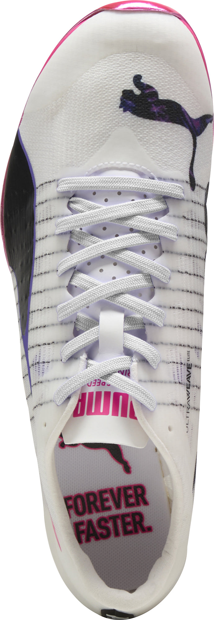 Puma evoSpeed Sprint Nitro Elite 2 Running Spikes - White - View 5
