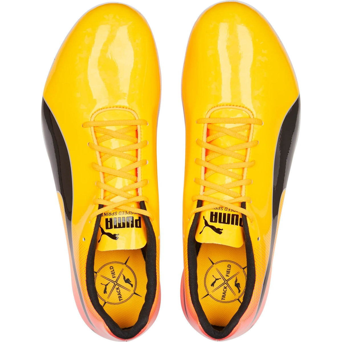 Puma evoSpeed Sprint 14 Running Spikes - Orange - View 4