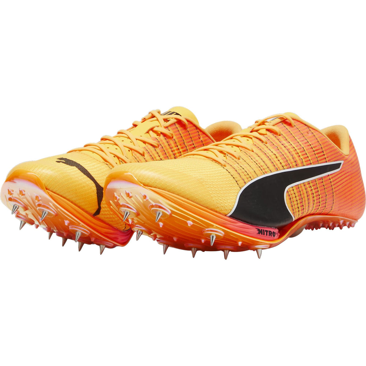 Puma evoSpeed Sprint Nitro 2 Running Spikes - Orange - View 5
