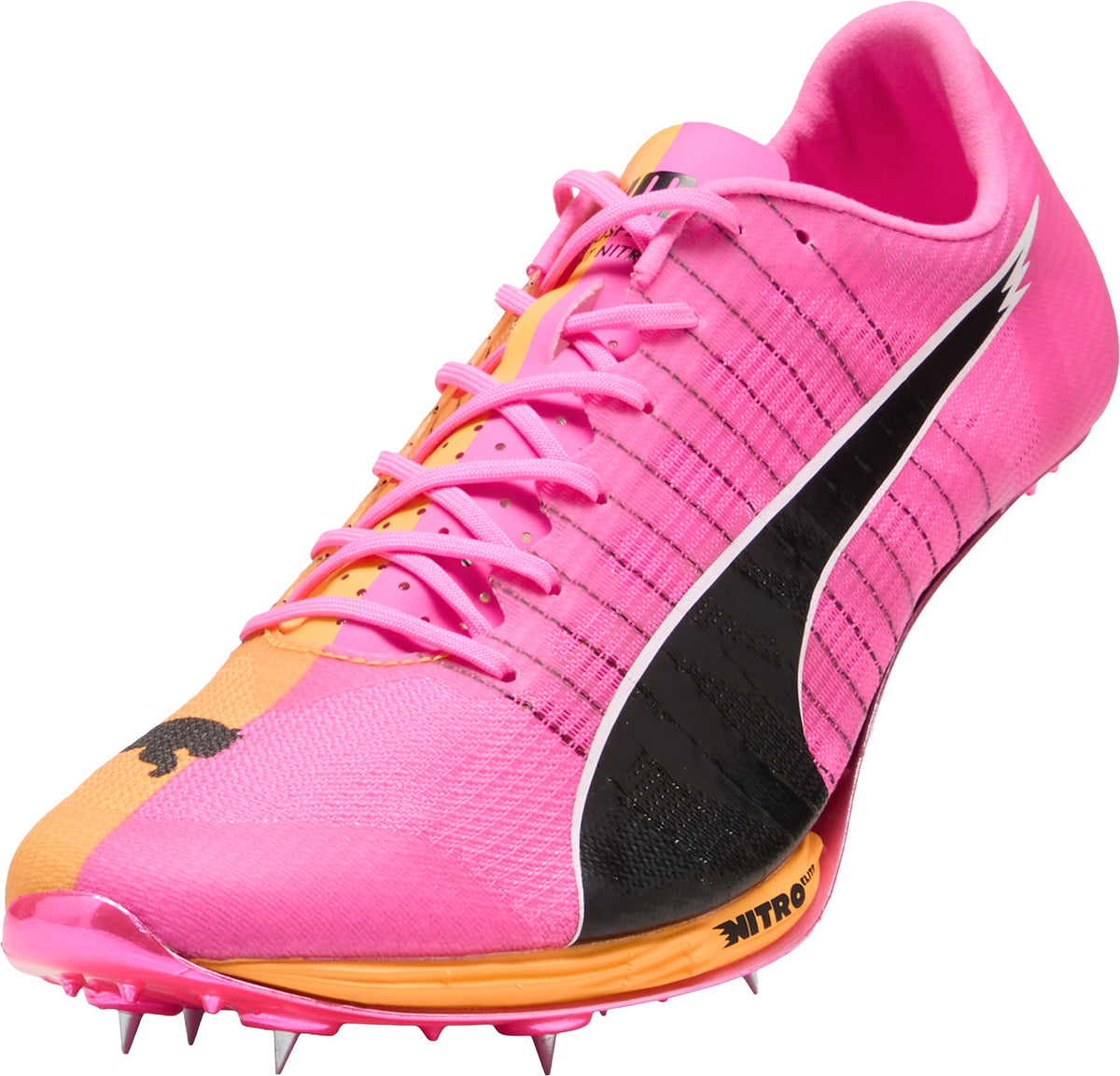 Puma evoSpeed Sprint Nitro Elite 2 Running Spikes - Pink - View 7