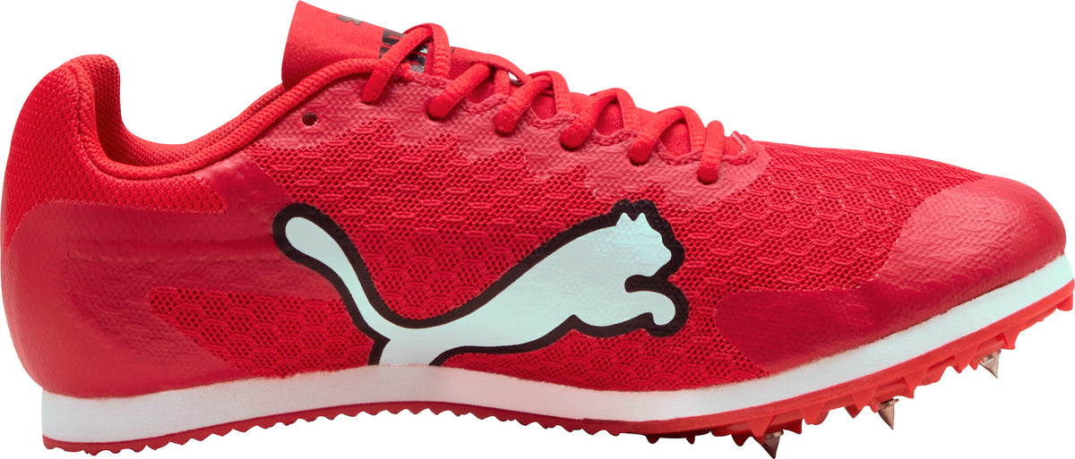 Puma evoSpeed Star 9 Junior Running Spikes - Red - View 3