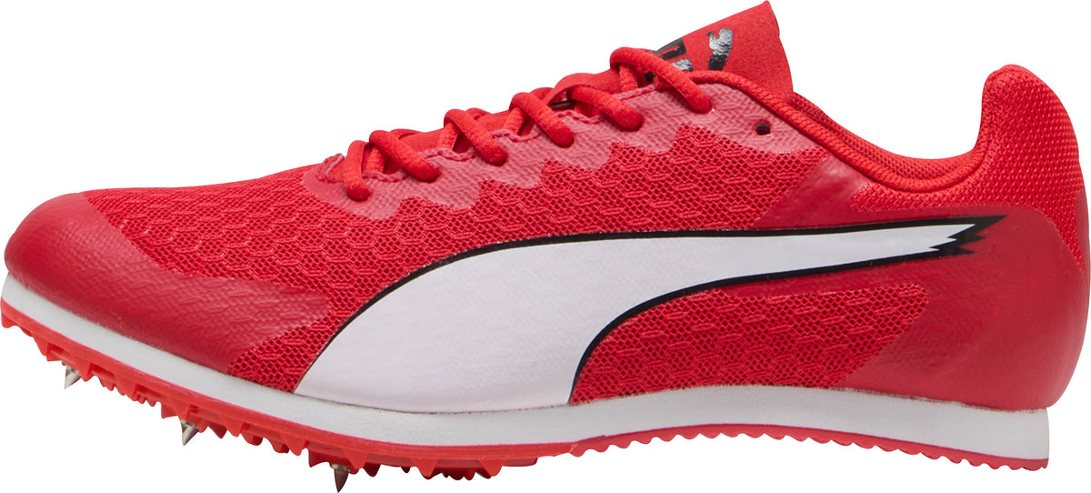 Puma evoSpeed Star 9 Junior Running Spikes - Red - View 1