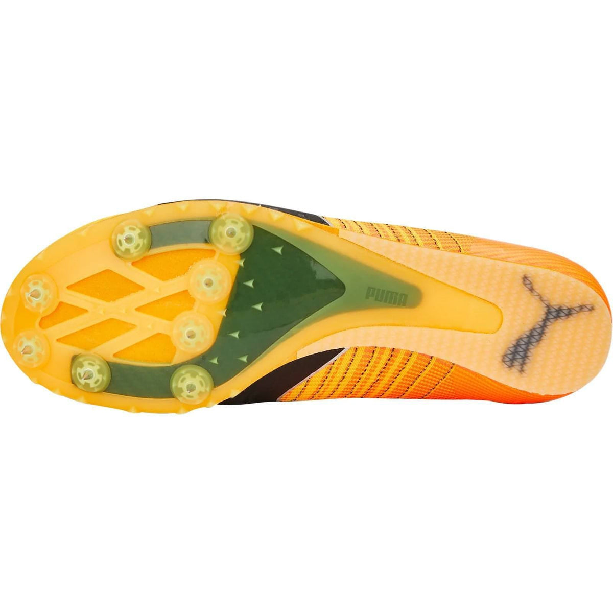Puma evoSpeed Tokyo Future 4 Jump Field Event Spikes - Orange - View 2