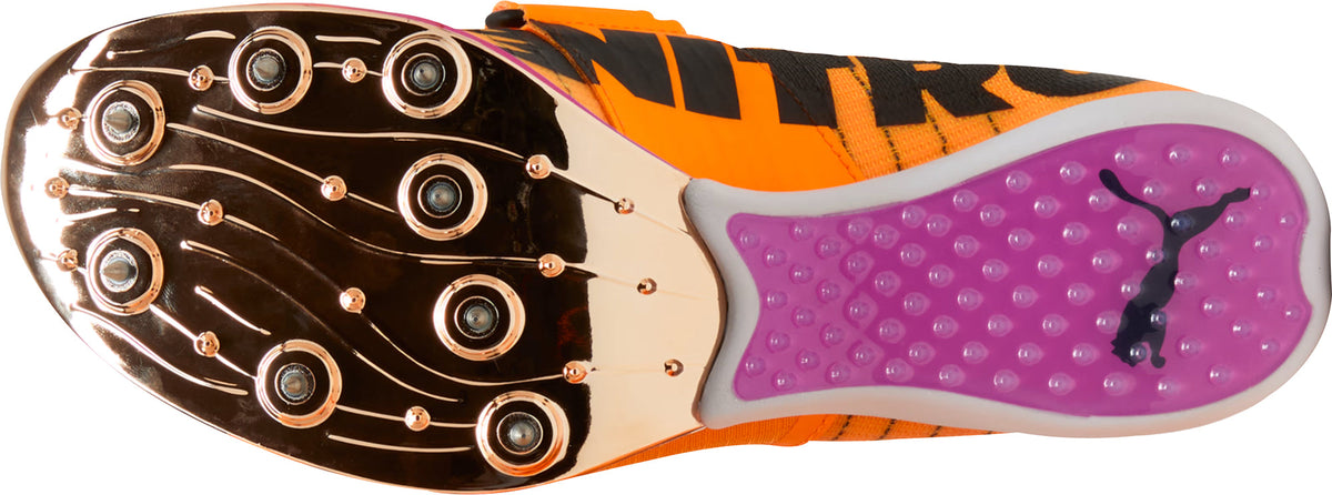 Puma evoSpeed Tokyo Nitro Long Jump Field Event Spikes - Orange - View 2