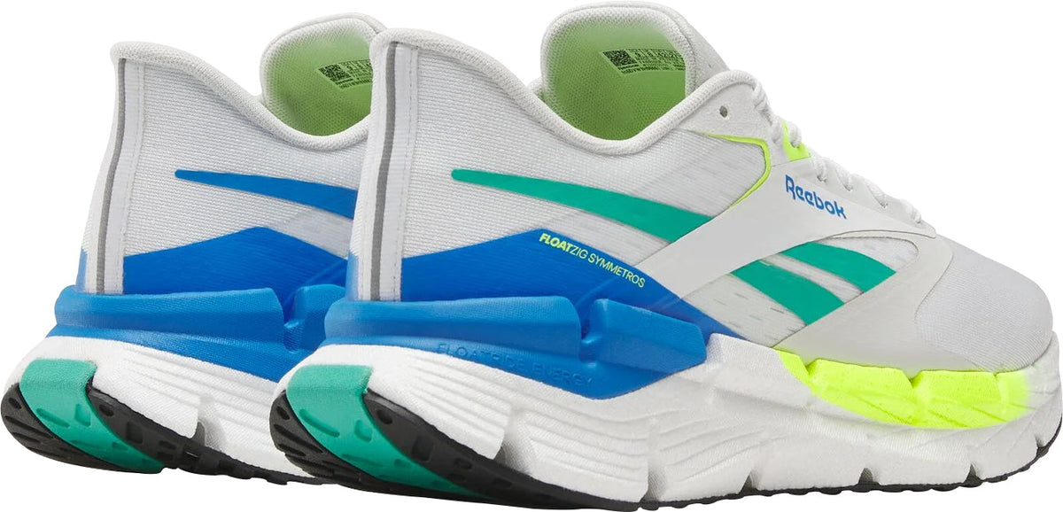 Reebok FloatZig Symmetros Men's Running Shoes - White - View 4