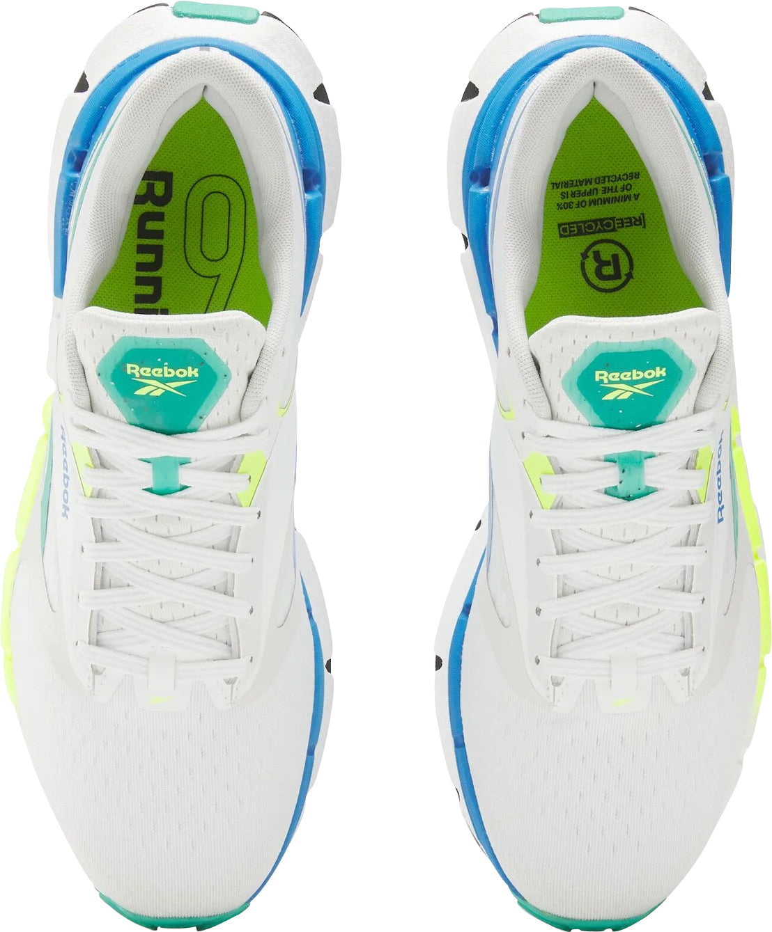 Reebok FloatZig Symmetros Men's Running Shoes - White - View 3
