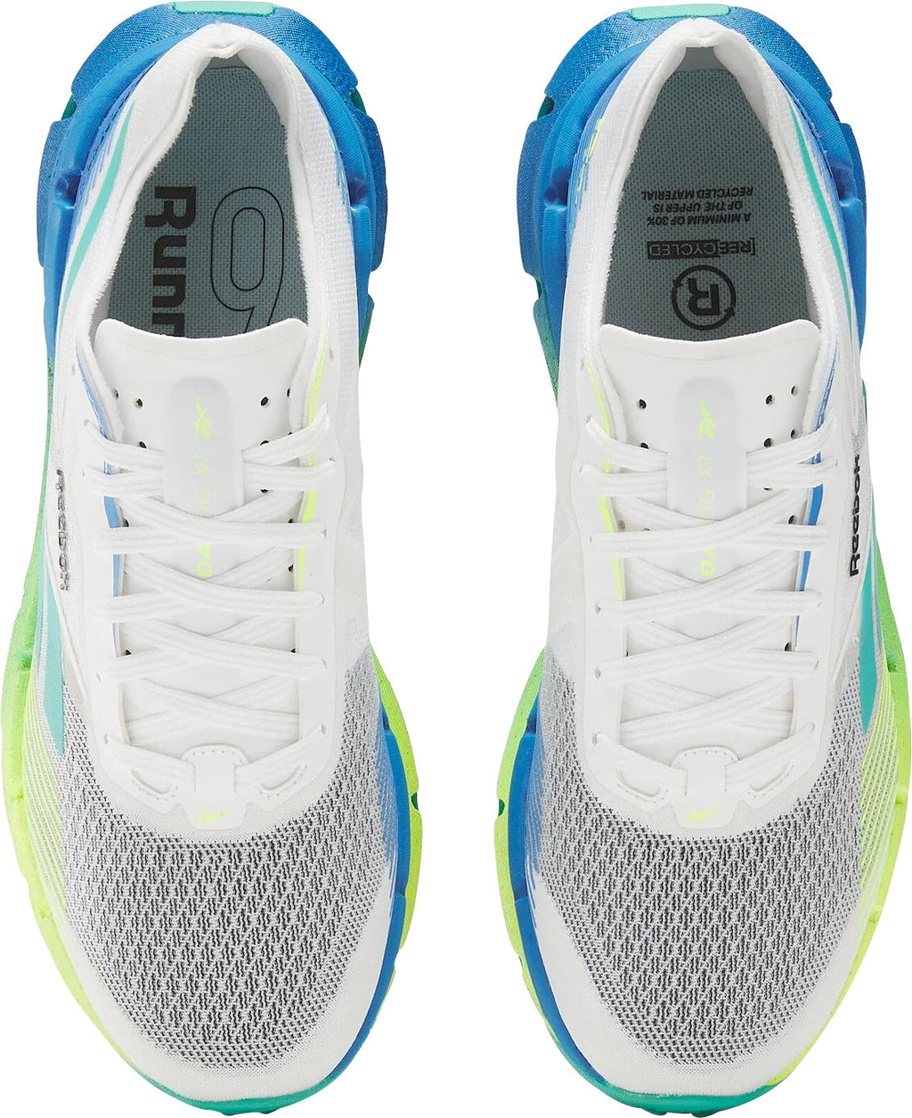 Reebok FloatZig X1 Men's Running Shoes - White - View 3