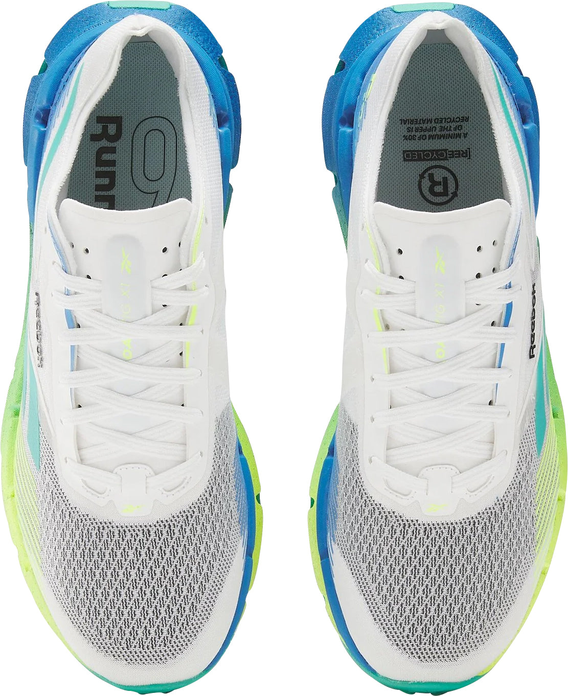 Reebok FloatZig X1 Men's Running Shoes - White - View 3