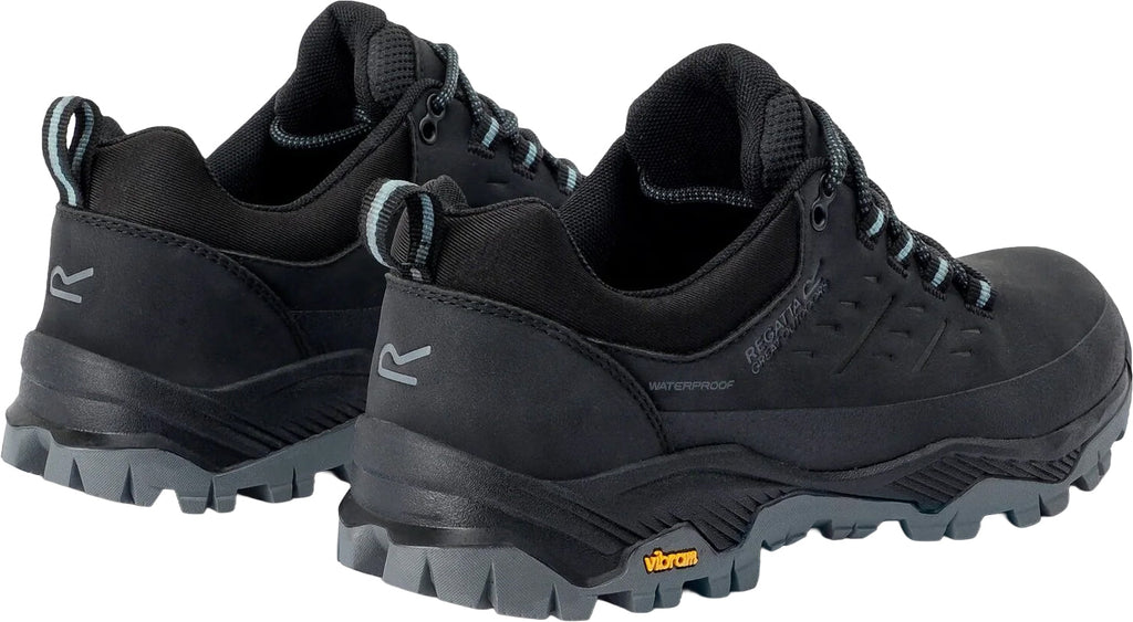Regatta Blake Waterproof Women's Walking Shoes - Black - View 4