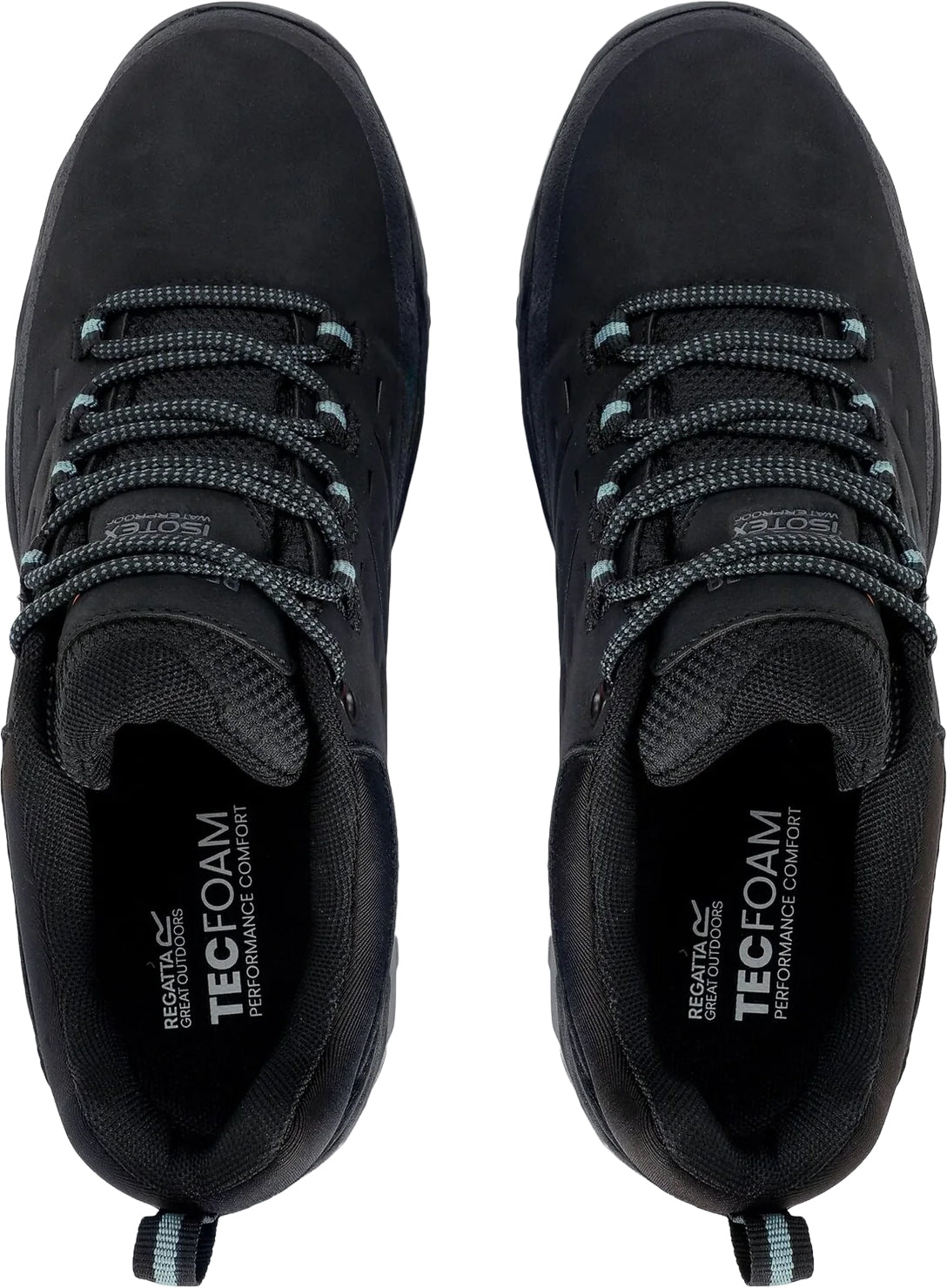 Regatta Blake Waterproof Women's Walking Shoes - Black - View 3