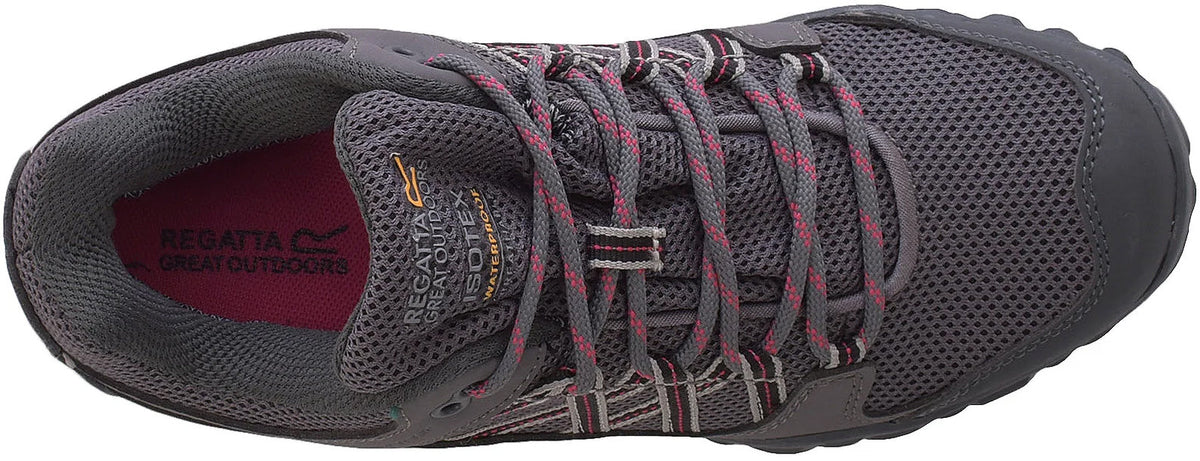 Regatta Edgepoint III Waterproof Women's Walking Shoes - Grey - View 4