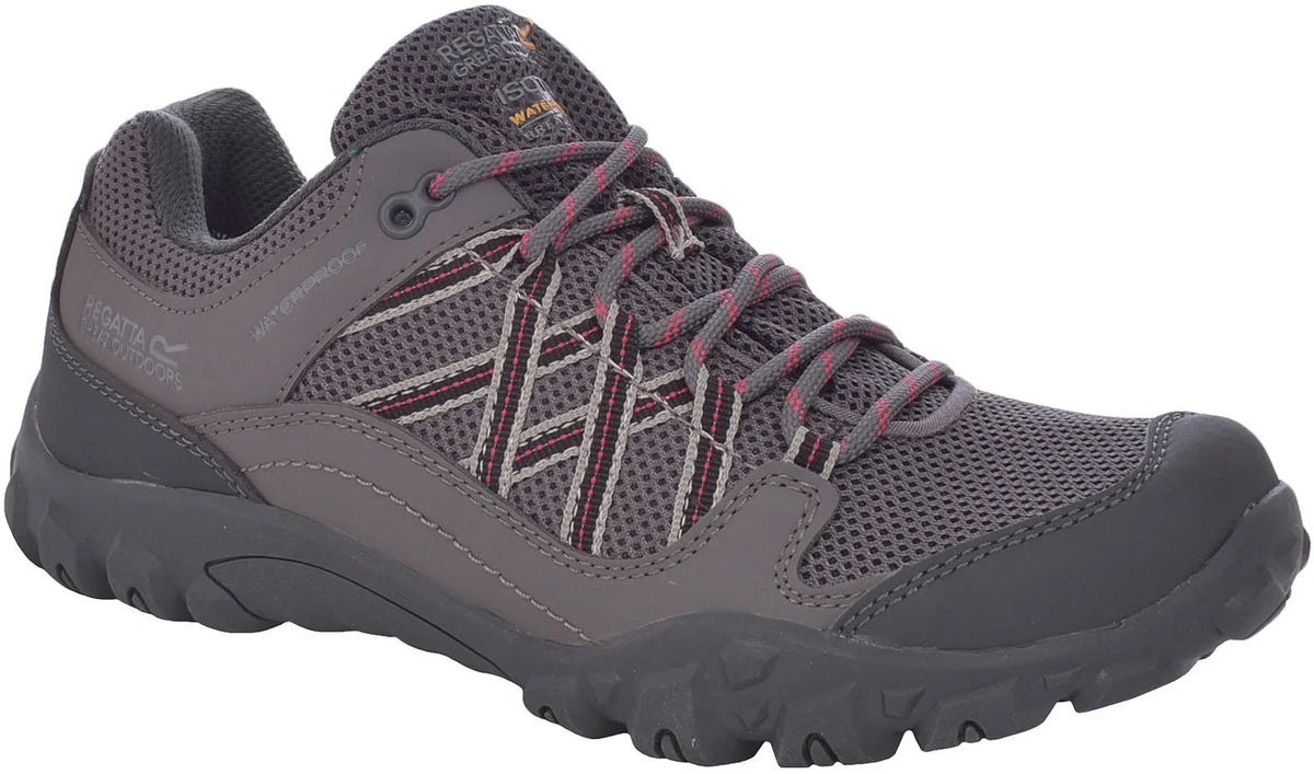 Regatta Edgepoint III Waterproof Women's Walking Shoes - Grey - View 1