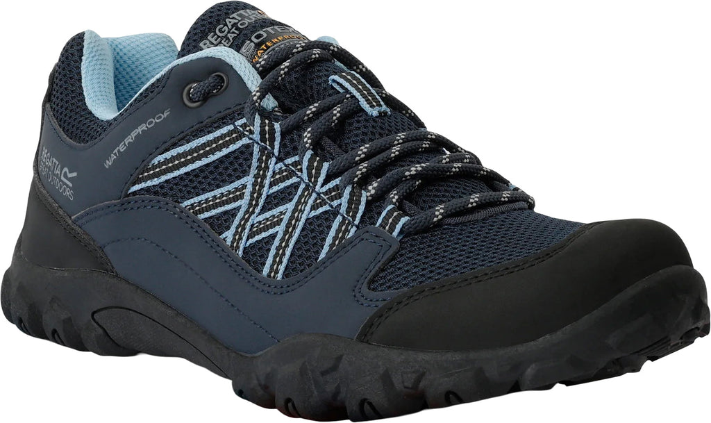 Regatta Edgepoint III Waterproof Women's Walking Shoes - Blue - View 5