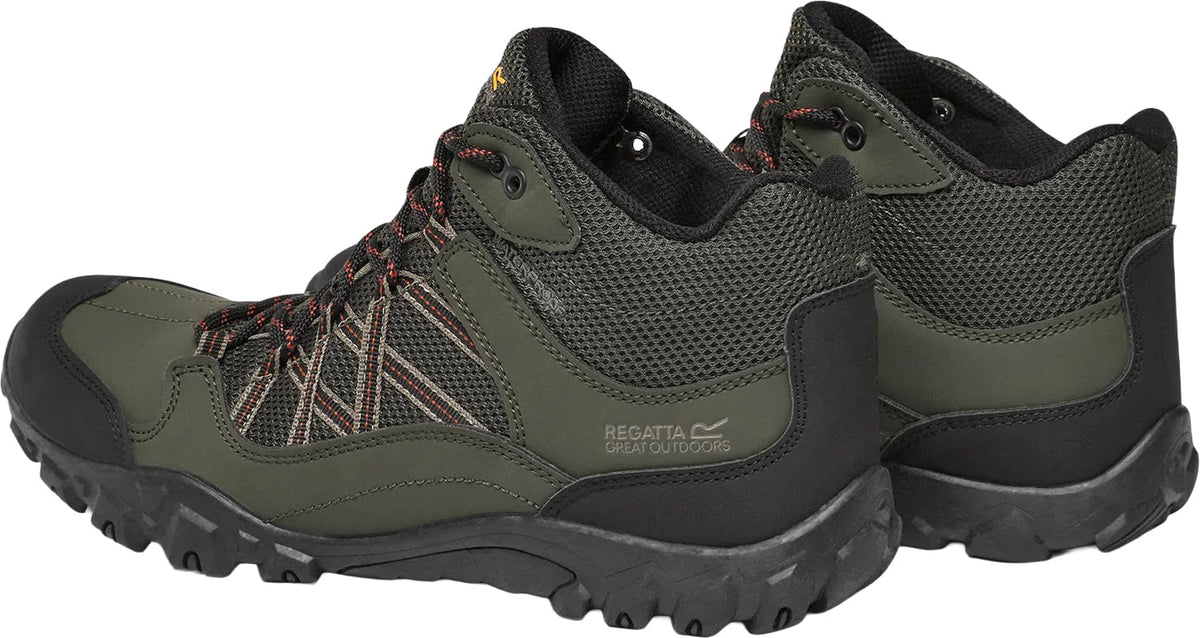 Regatta Edgepoint Waterproof Men's Walking Boots - Green - View 3