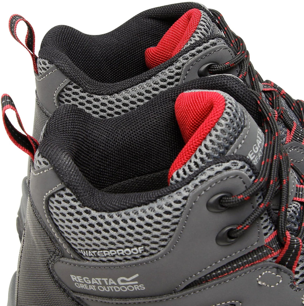 Regatta Holcombe Waterproof Men's Walking Boots - Grey - View 5